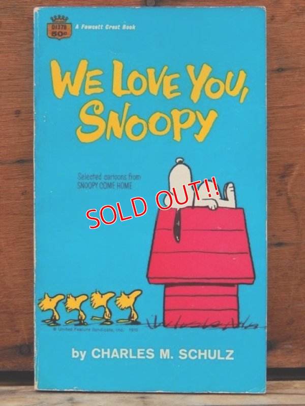 画像1: bk-1001-14 PEANUTS / 1970 Comic "We Love You, Snoopy"