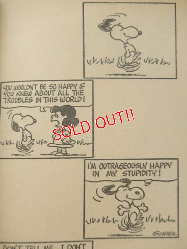 画像2: bk-1001-24 PEANUTS / 1971 Comic "YOU'RE NOT FOR REAL,SNOOPY!"