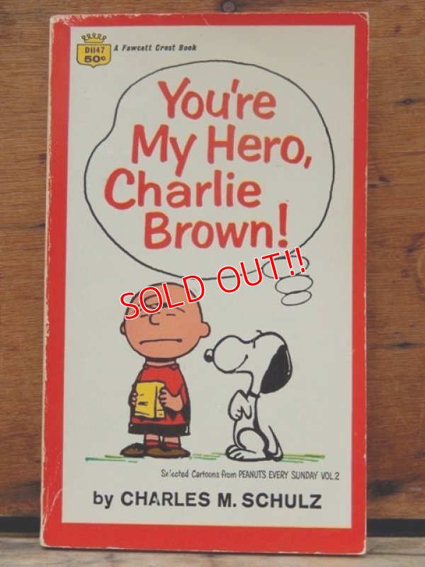 画像1: bk-1001-16 PEANUTS / 1968 Comic "You're My Hero,Charlie Brown!"