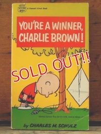 bk-1001-17 PEANUTS / 1968 Comic "YOU'RE WINNER,CHARLIE BROWN!"