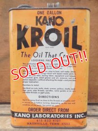 dp-131007-01 KANO KROIL / Vintage Oil can