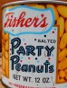 画像2: dp-111220-05 Fisher's / Vintage Party Peanuts Tin Can (2)