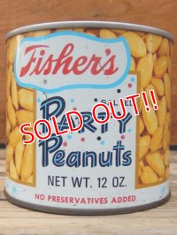 dp-111220-05 Fisher's / Vintage Party Peanuts Tin Can