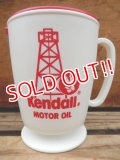 dp-131008-01 Kendall Motor Oil / 80's〜 Plastic Mug