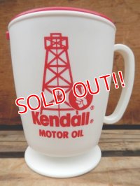 dp-131008-01 Kendall Motor Oil / 80's〜 Plastic Mug