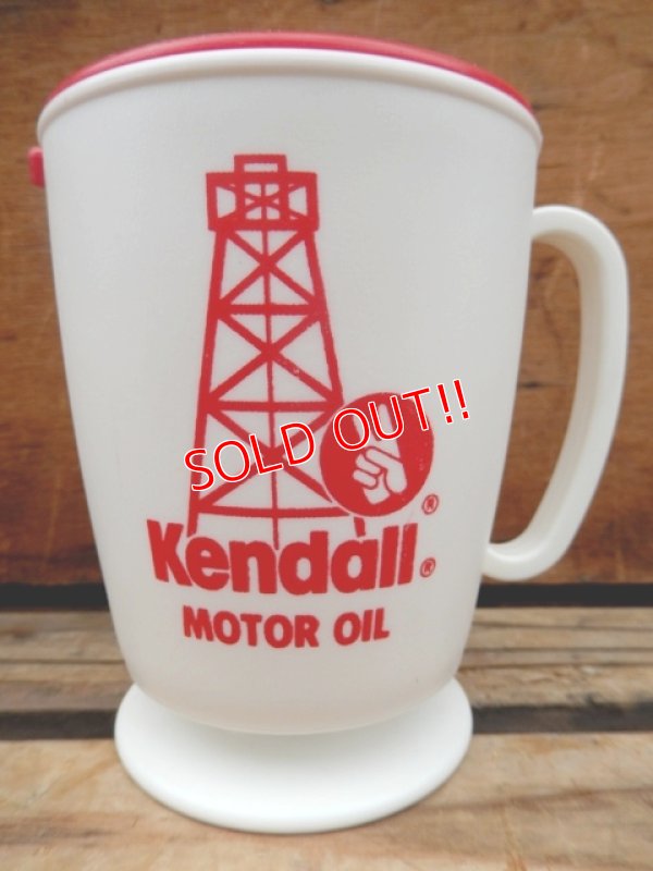 画像1: dp-131008-01 Kendall Motor Oil / 80's〜 Plastic Mug