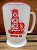 画像1: dp-131008-01 Kendall Motor Oil / 80's〜 Plastic Mug (1)