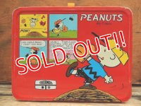 ct-131015-31 PEANUTS / 70's Metal Lunchbox