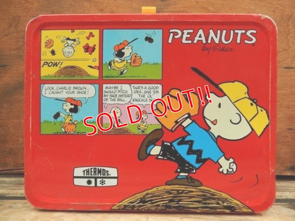 画像1: ct-131015-31 PEANUTS / 70's Metal Lunchbox