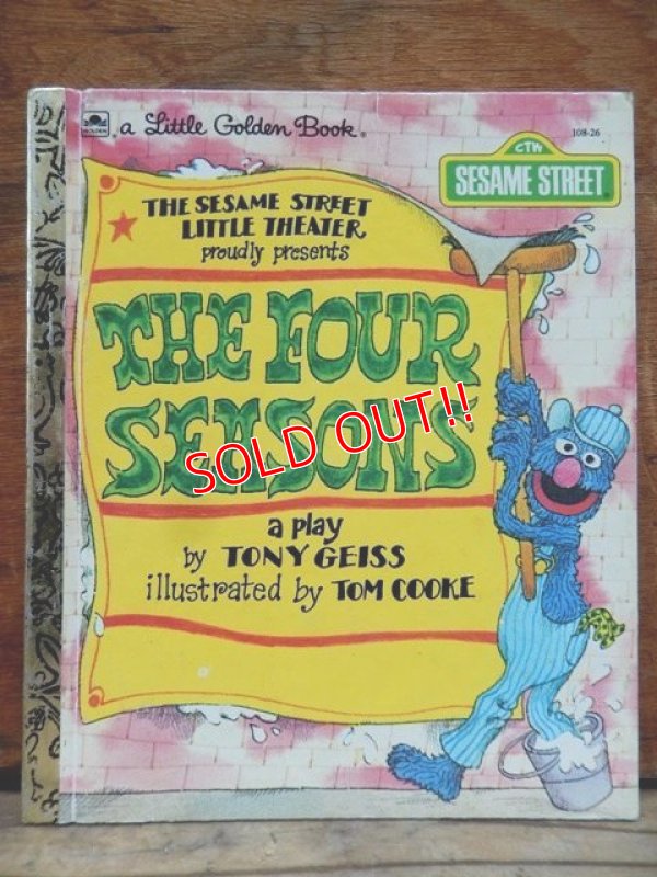 画像1: bk-130607-10 Sesame Street THE FOUR SEASONS / 70's Little Golden Books