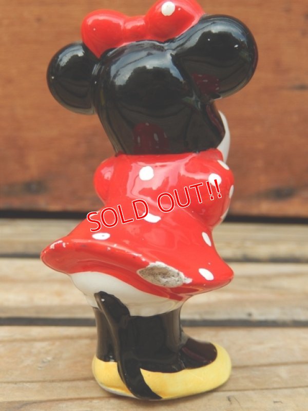 画像4: ct-131015-42 Minnie Mouse / 80's Ceramic figure