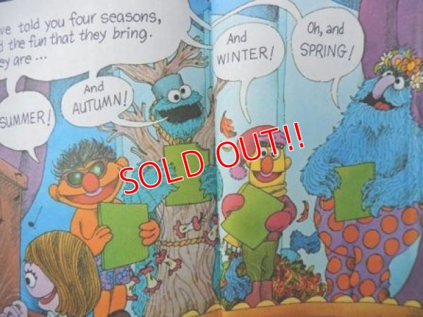 画像5: bk-130607-10 Sesame Street THE FOUR SEASONS / 70's Little Golden Books