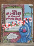 bk-130607-06 Sesame Street the Monster at the end of this Book / 70's Little Golden Books