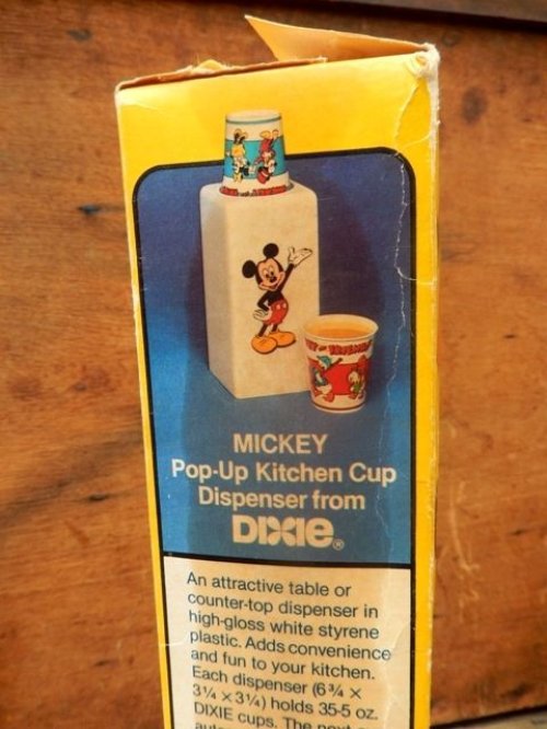 他の写真2: ct-131022-17 Mickey and Friends / DIXIE 80's 5oz. Kitchen Cups