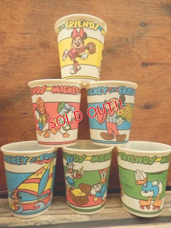 画像3: ct-131022-17 Mickey and Friends / DIXIE 80's 5oz. Kitchen Cups