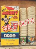 ct-131022-17 Mickey and Friends / DIXIE 80's 5oz. Kitchen Cups