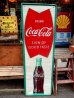 画像1: dp-120410-14 Coca Cola / 50's Metal sign (1)