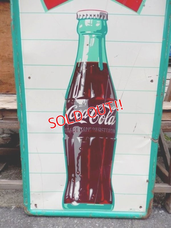 画像3: dp-120410-14 Coca Cola / 50's Metal sign