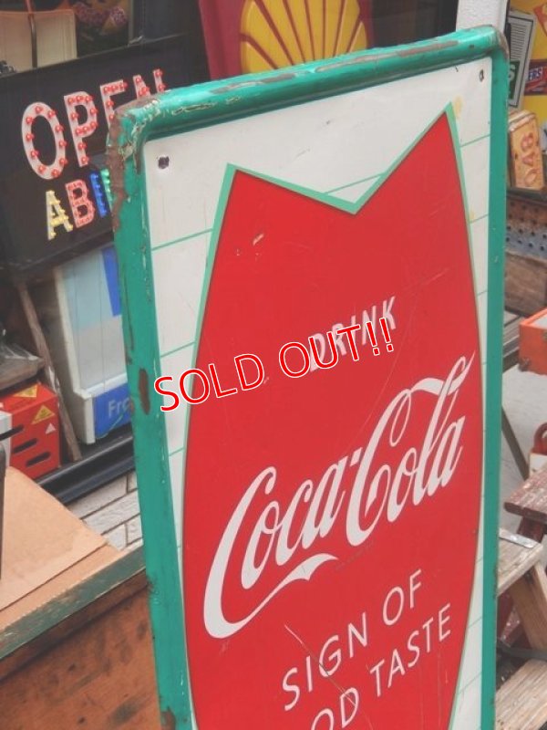 画像4: dp-120410-14 Coca Cola / 50's Metal sign
