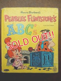 bk-120530-77 Pebbles Flintstone's A・B・C's / 60's Picture Book