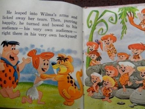 他の写真1: bk-101124-12 The Flintstones At the Circus / 60's Picture Book