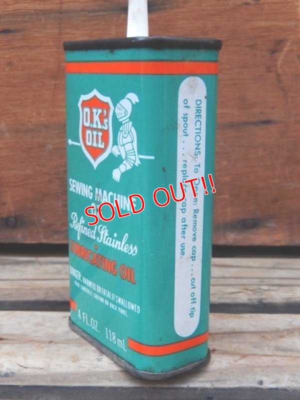 画像2: dp-130218-03 O.K.'s Oil / Sewing Machin Oil can