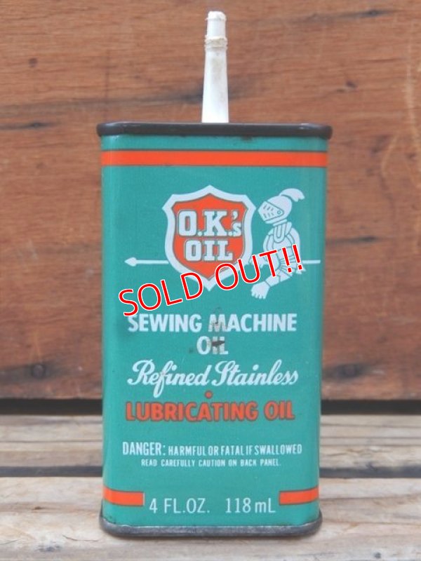 画像1: dp-130218-03 O.K.'s Oil / Sewing Machin Oil can