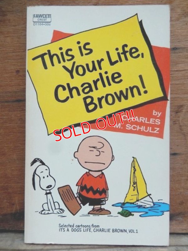 画像1: bk-131029-05 PEANUTS / 1962 This is Your Life,Charlie Brown