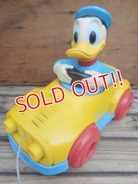 ct-131029-02 Donald Duck / Kohner Bros 70's Pull Toy