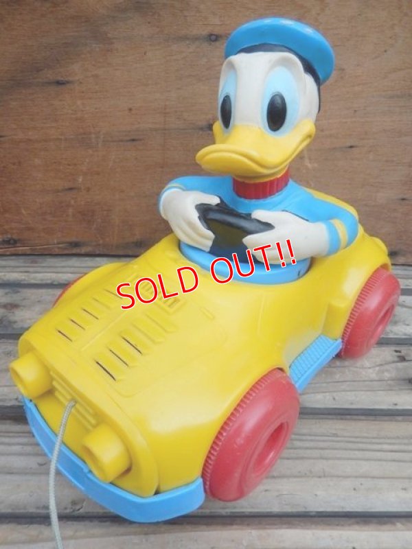 画像1: ct-131029-02 Donald Duck / Kohner Bros 70's Pull Toy