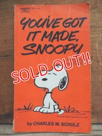 bk-131029-09 PEANUTS / 1974 YOU'VE GOT IT MADE,SNOOPY