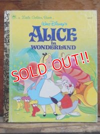 bk-131105-01 Alice in Wonderland / 90's Little Golden Book