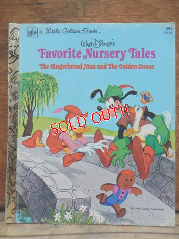 画像1: bk-120802-01 Walt Disney's Favorite Nursery Tales / 70's Little Golden Book