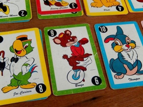 他の写真1: ct-131022-22 Walt Disney / Whitman 1949 Donald Duck Card Game