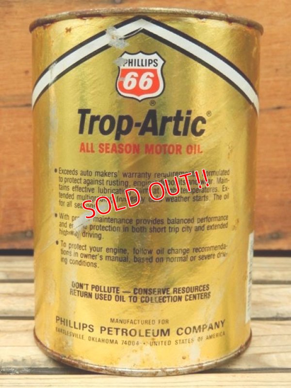 画像4: dp-131029-02 Phillips 66 /  Trop-Artic Motor Oil can