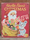 bk-130508-03 Kewtee Bear's CHRISTMAS / 50's Book