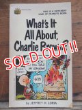 bk-131029-02 PEANUTS / 1969 What's It All About,Charlie Brown?