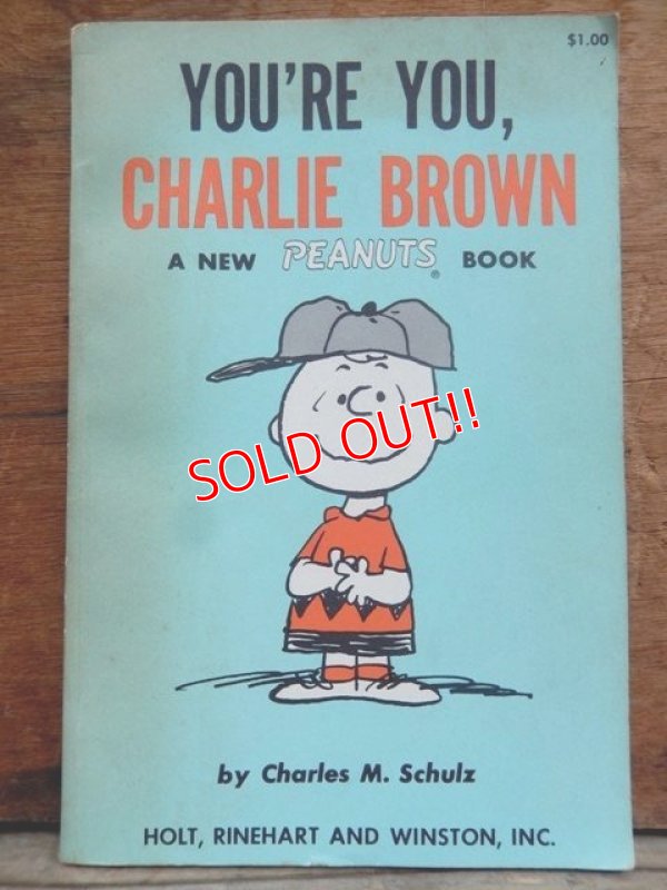 画像1: bk-131029-01 PEANUTS / 1968 YOU'RE YOU,CHARLIE BROWN