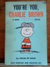 画像1: bk-131029-01 PEANUTS / 1968 YOU'RE YOU,CHARLIE BROWN (1)