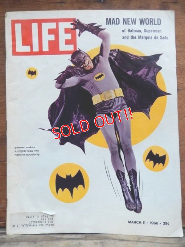 画像1: ct-131106-04 BATMAN / LIFE Magazine March 11, 1966