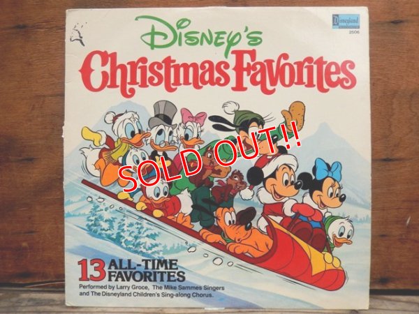 画像1: ct-131105-37 Disney's Christmas Favorites / 70's Record