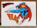 画像1: ad-130821-02 Superman / 70's Sticker (A) (1)