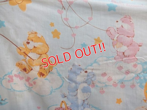 画像2: ct-131106-01 Care Bears / 80's Flat Sheet (Twin)