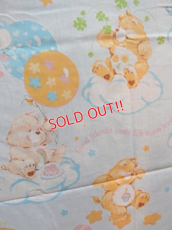 画像3: ct-131106-01 Care Bears / 80's Flat Sheet (Twin)