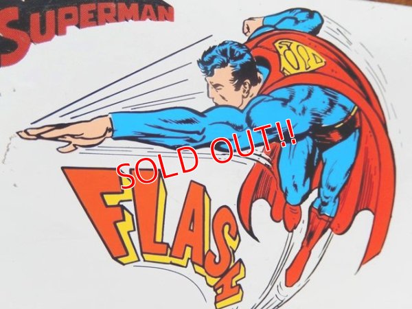 画像2: ad-130821-02 Superman / 70's Sticker (A)