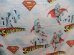 画像1: ct-131106-02 Superman / 70's Flat Sheet (Twin) (1)