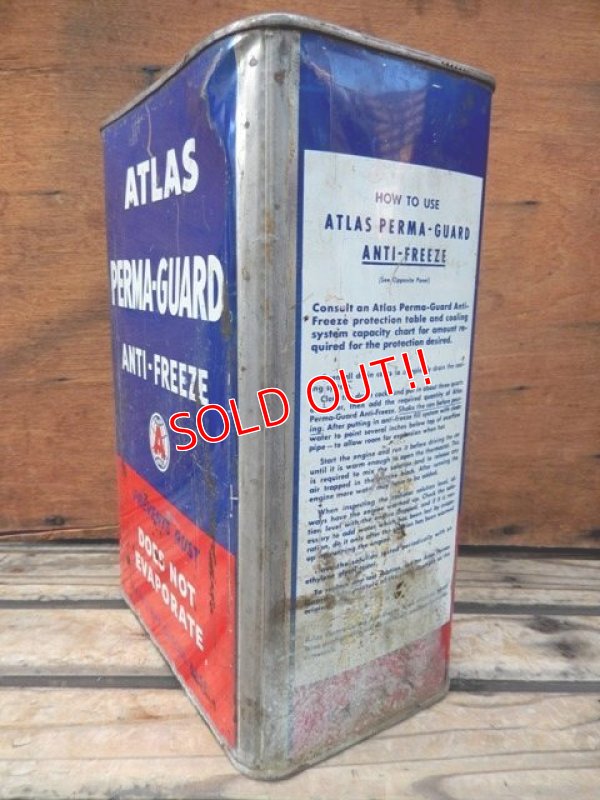 画像3: dp-131101-05 ATLAS OIL / Vintage Perma-Guard Anti-Freeze Oil can