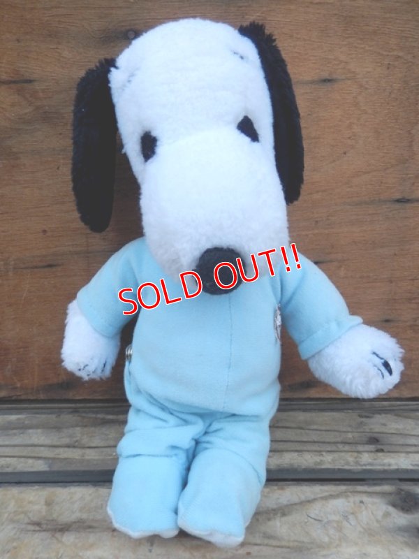 画像1: ct-131015-41 Snoopy / 80's Plush doll