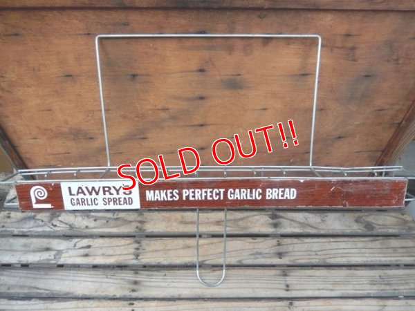 画像1: dp-130511-21 LAWRY'S / Garlic Spread Display Rack
