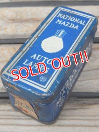 dp-131101-07 General Electric / 40's-50's National MAZDA Auto Tin can
